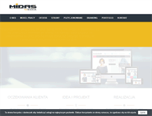 Tablet Screenshot of midasmedia.pl